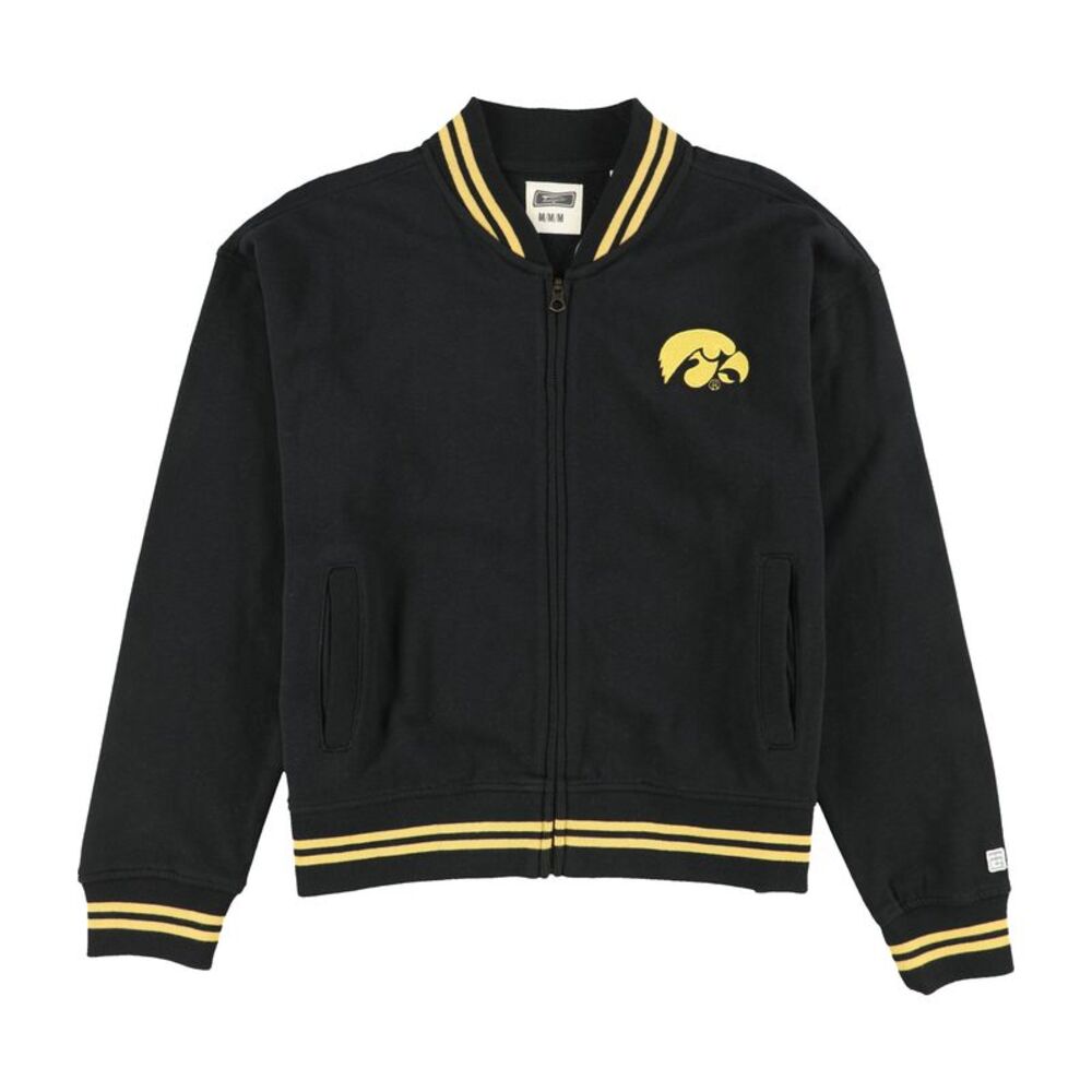 American Eagle Womens Iowa Hawkeyes Bomber Jacket, NWT